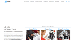 Desktop Screenshot of 3dswipe.com